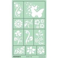 Artistic Designing Template Stencil 