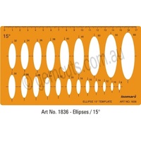 Jewellery Design Template - Narrow Ellipses