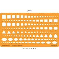 Jewellery Design Template - Gemstones (2036)