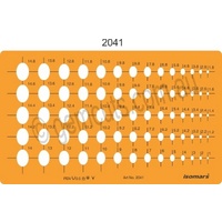 Jewellery Design Template - Mini Ellipses (2041)