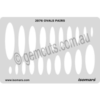 Metal Clay Design Template - Ovals