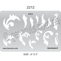 Metal Clay Design Template - Exotic Shapes