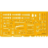 Jewellery Design Template - Clasps and Findings (5017)