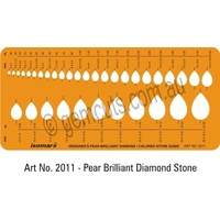 Jewellery Design Template - Unique Stone Shapes