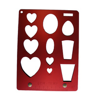 Gem Template Double Aluminium - Miscellaneous Shapes