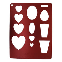 Gem Template Aluminium - Miscellaneous Shapes