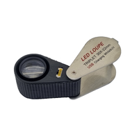 Illuminated Jewellers Loupe (UV & White Light) Re-Chargeable