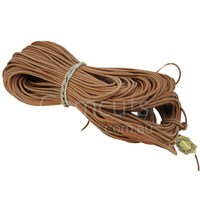 Greek Leather Cord - Round - Natural - 1.5mm (Per Metre)