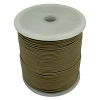 Leather Cord - Round - Grey - 2.0mm (Roll)