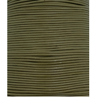 Leather Cord - Round - Beige (Per Metre)