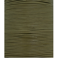 Leather Cord - Round - Beige - 5.0mm (Per Metre)
