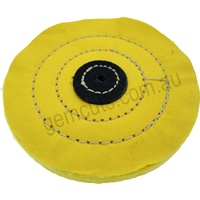 Yellow Muslin Buff 125mm(5 inch) x 50 Fold