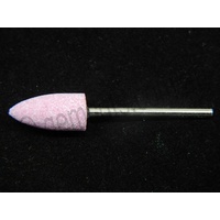 Mounted Abrasive Stone - Large Bullet - Medium