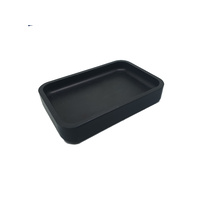 Black Stackable Aluminium Stone Tray