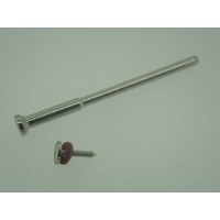 Small Wheel Mandrel 2.35mm Shaft - thin screw