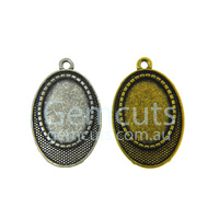 18x13mm Calibrated Oval Setting