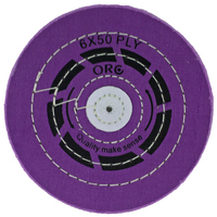 Muslin Buff Berry 150mm (6 inch)x 50 Fold (Pre & Final Polish Platinum)