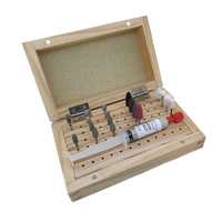 Premium Carving Burr Set in Wooden Storage Box