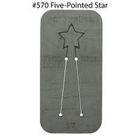 Pancake Die 570 Five-Pointed Star