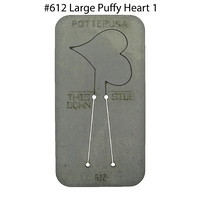 Pancake Die 612 Large Puffy Heart 1