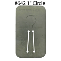 Pancake Die 642 1" Circle