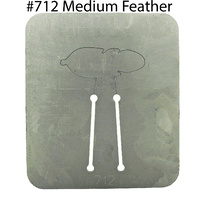 Pancake Die 712 Medium Feather