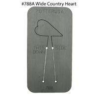 Pancake Die 788A Wide Country Heart