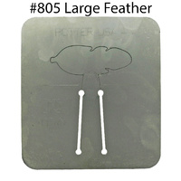 Pancake Die 805 Large Feather