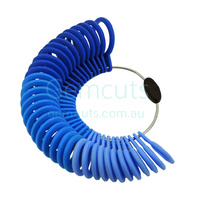 Plastic Ring Sizer Set A to Z, 1 to 6