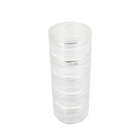 Clear Stacking Jars (Set of 5) 30mm