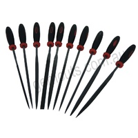 Steel Needle Files 140mm - Set of 10 - Fine Cut