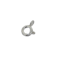 Sterling Silver Bolt Ring Clasp