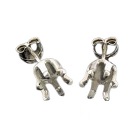 S/S Round Snap Tite Earring Setting - Sold as a Pair with Backs