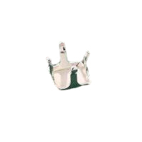 Sterling Silver Square Snap-Tite Head Setting