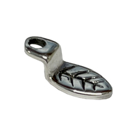 Sterling Silver Leaf Bail - Small