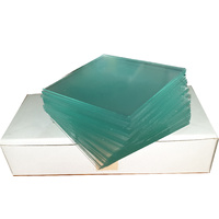 Triplet Backing Glass Frosted One Side 49 x 49x 0.9mm (100 Pcs)
