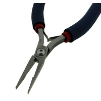 Tronex Flat Nose Step Tip Pliers #741 - Ergonomic Handle