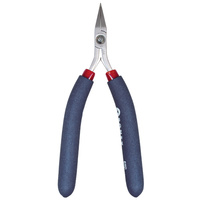 Tronex Flat Nose Pliers – Medium, Smooth Jaw, Narrow Tips #748 - Ergonomic Handle
