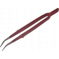 Insulated Tweezers Curved Tip