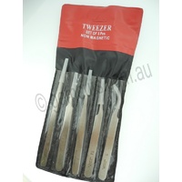 Non Magnetic Tweezers Set of 5