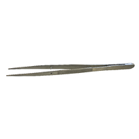 Stainless Steel STRAIGHT Anti Twist Tweezers