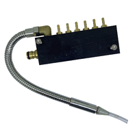 Water Manifold for 6 Wheel Arbor with Flex Hose