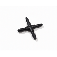 Barbed Cross Fitting 4mm
