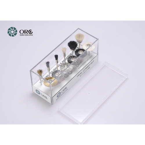 Jewellers 12 Piece Mounted Brush & Buff Kit (0376)