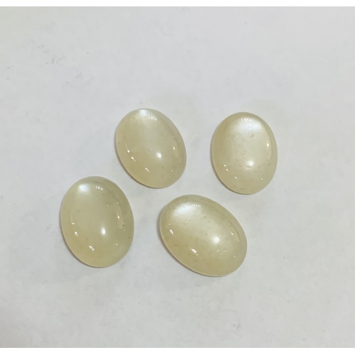 White Moonstone Calibrated Oval Cabochon 20 x 15