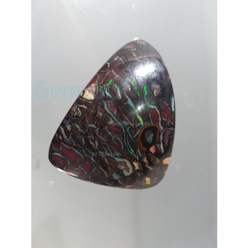Koroit Nut Matrix Opal Picture Stone
