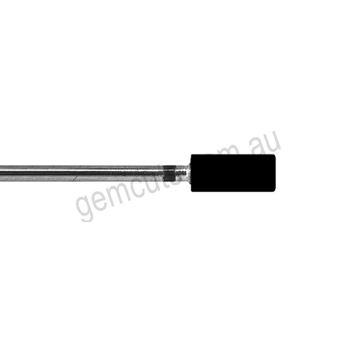 Sintered Diamond Burr Medium Flat End Cylinder - 100 Grit