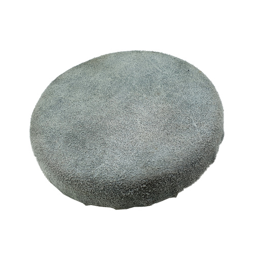 6 Inch (150mm) Plain Leather Buff on Timber Backing