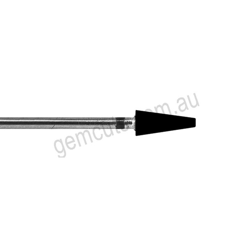 Sintered Diamond Burr Small Flat Tapered Cylinder - 100 Grit
