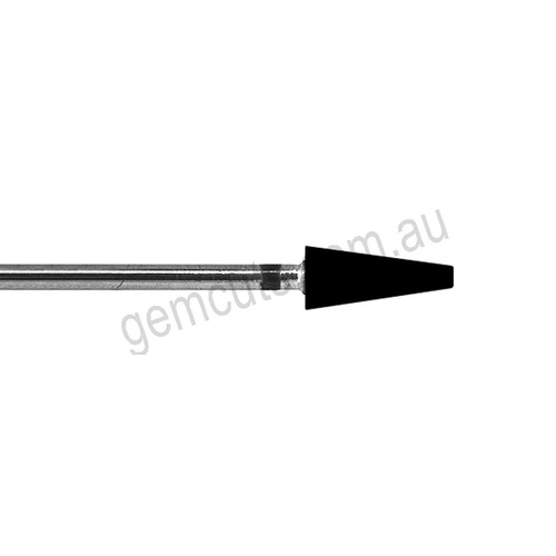 Sintered Diamond Burr Medium Flat Tapered Cylinder - 70 Grit